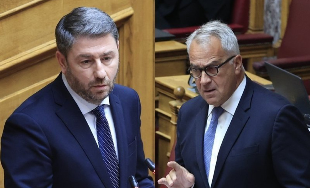 Νίκος Ανδρουλάκης και Μάκης Βορίδης/Eurokinissi