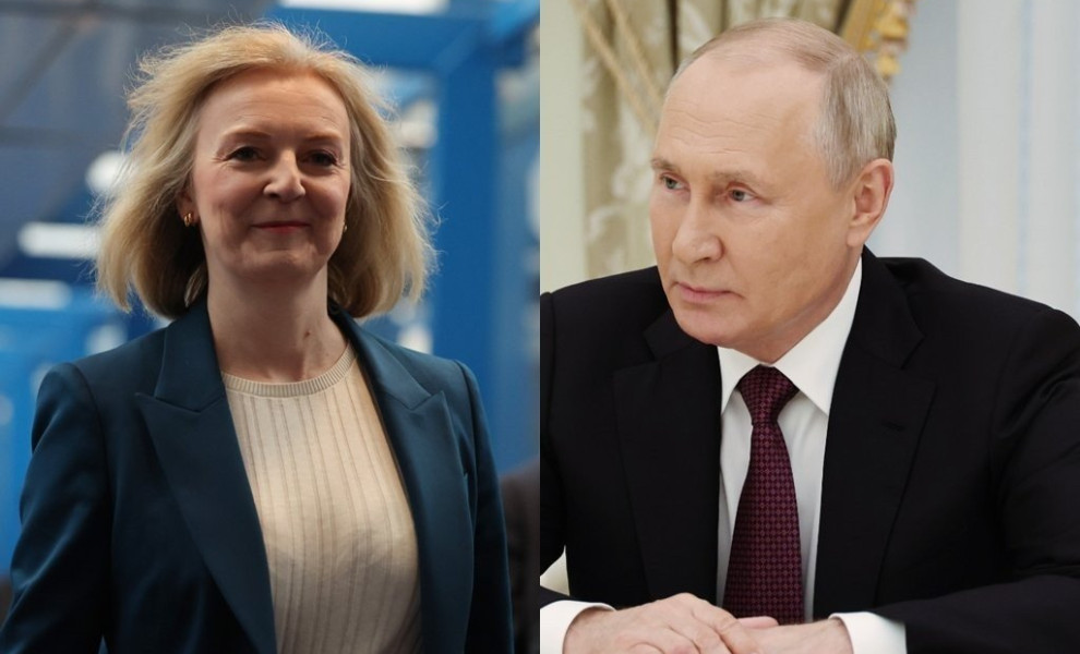 Liz Truss Vladimir Putin (φωτο: ΑΠΕ-ΜΠΕ/EPA)