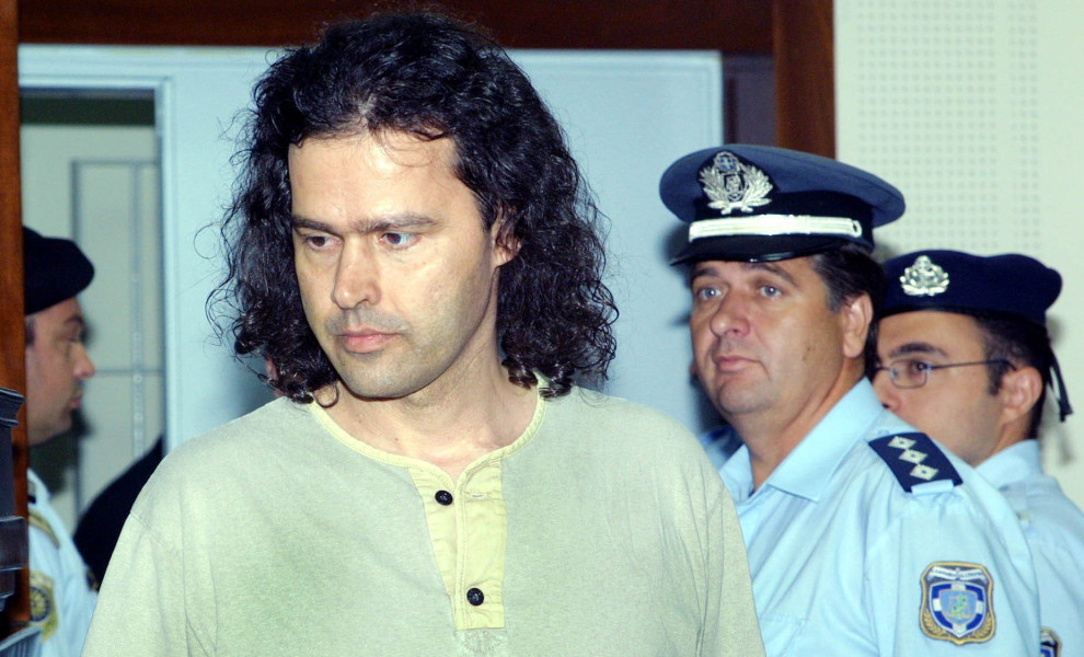 Ο Σάββας Ξηρός στο δικαστήριο το 2003 (Eurokinissi)