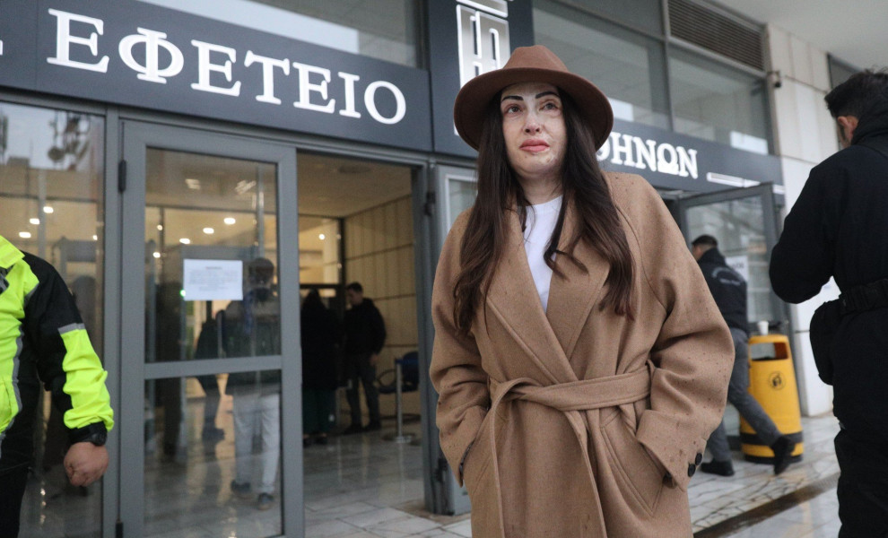 Ιωάννα Παλιοσπύρου στο Εφετείο / φωτ. Eurokinissi