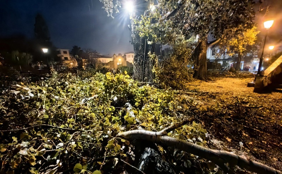 Εικόνα από το πέρασμα της κακοκαιρίας από το Ναύπλιο (φωτο: Intime) Εικόνα από το πέρασμα της κακοκαιρίας από το Ναύπλιο (φωτο: Intime)