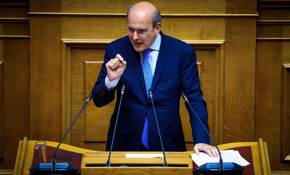 Κωστής Χατζηδάκης στη συζήτηση για τον προϋπολογισμό / πηγή: Eurokinissi