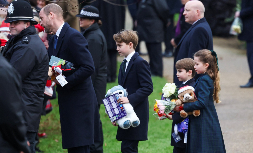 Η βασλική οικογένεια της Μεγάλης Βρετανίας στο Σάντριγχαμ για τα Χριστούγεννα/Reuters