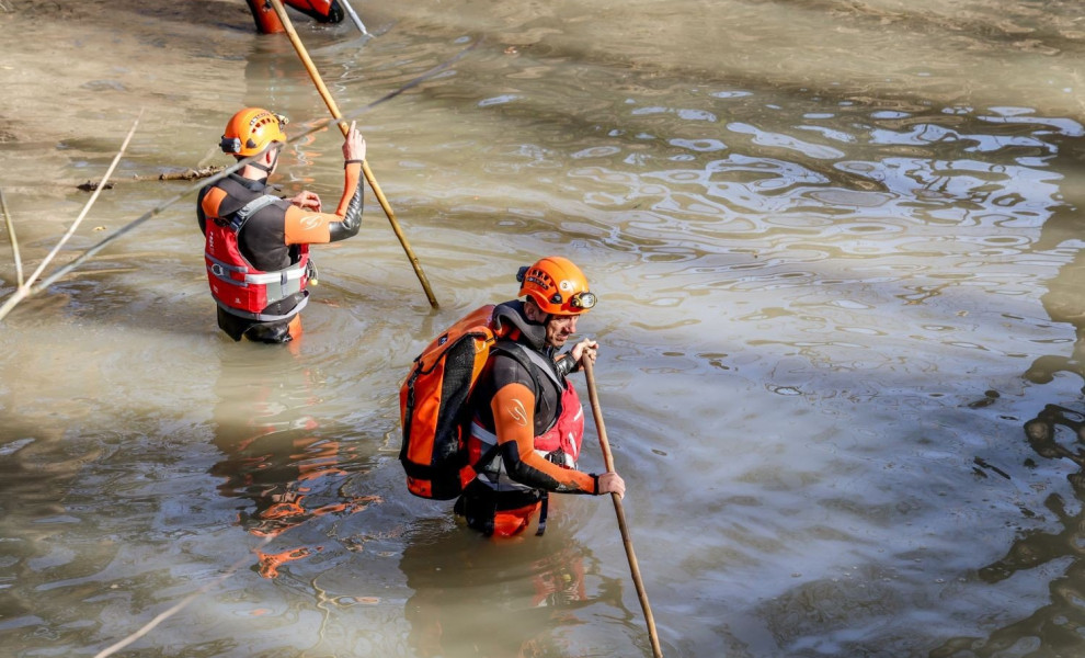 Άκαρπες παραμένουν οι έρευνες στον Πηνειό για τον 39χρονο που έχει εξαφανιστεί/EUROKINISSI