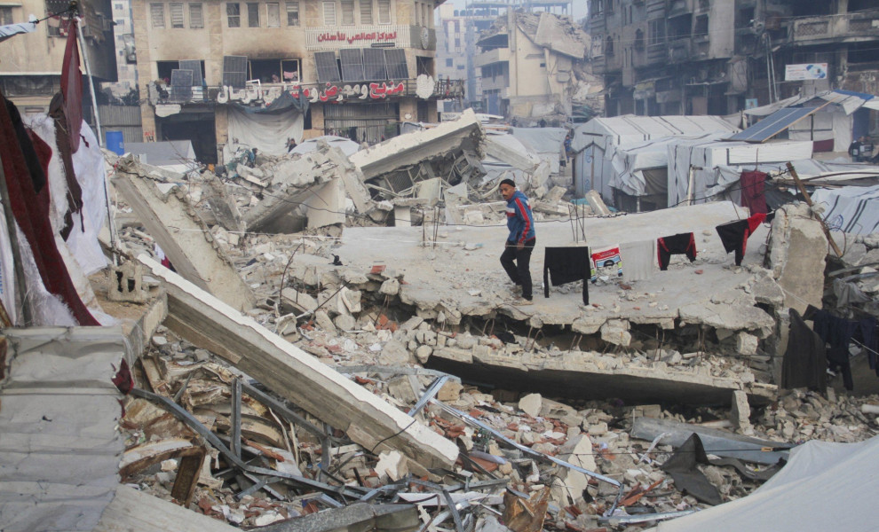 Συντρίμμια στη Γάζα από Ισραηλινούς βομραδισμούς / Reuters