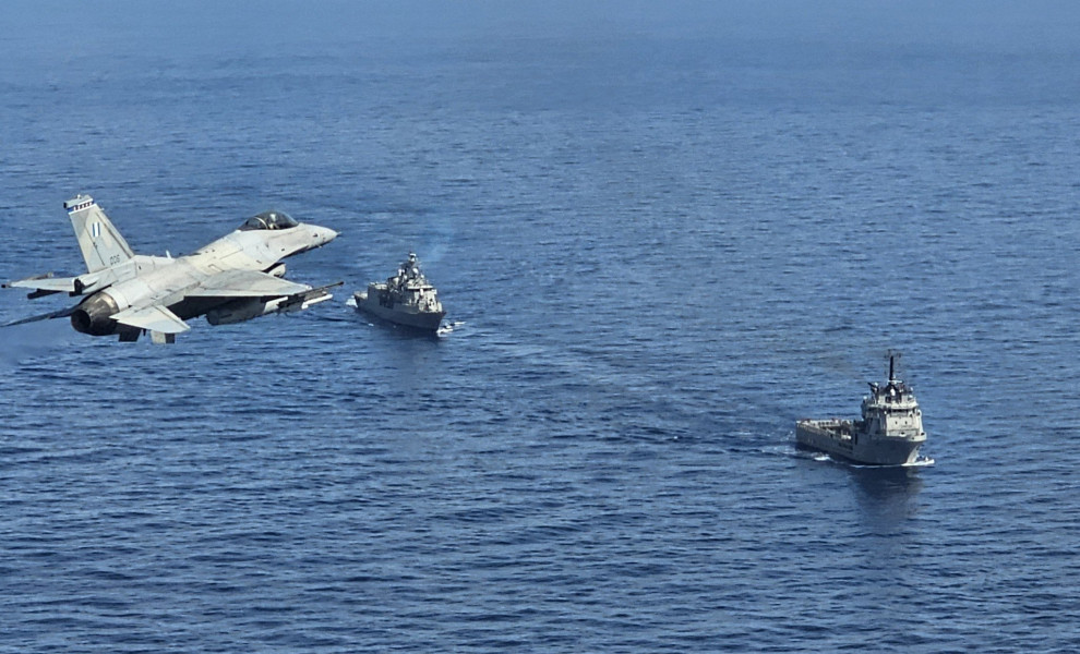 Φωτ. από την άσκηση «ΠΑΡΜΕΝΙΩΝ» / Υπ. Εθνικής Άμυνας