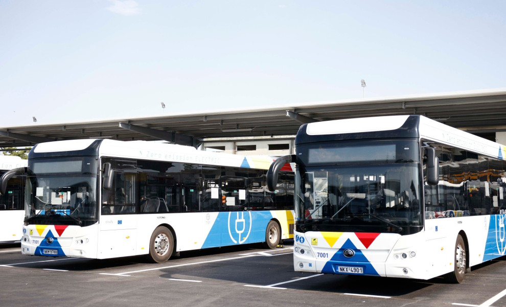 Φωτογραφία αρχείου: ΑΠΕ-ΜΠΕ Ηλεκτρικά Λεωφορεία ΟΑΣΘ Φωτογραφία αρχείου: ΑΠΕ-ΜΠΕ Ηλεκτρικά Λεωφορεία ΟΑΣΘ