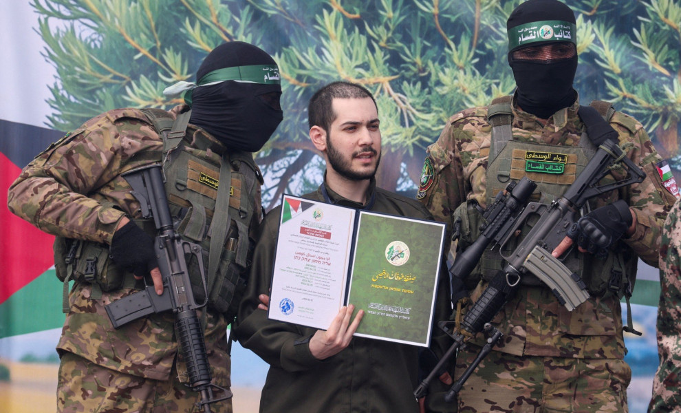 Η Χαμάς απελευθερώνει Ισραηλινό όμηρο από τη Γάζα / φωτογραφία αρχείου Reuters