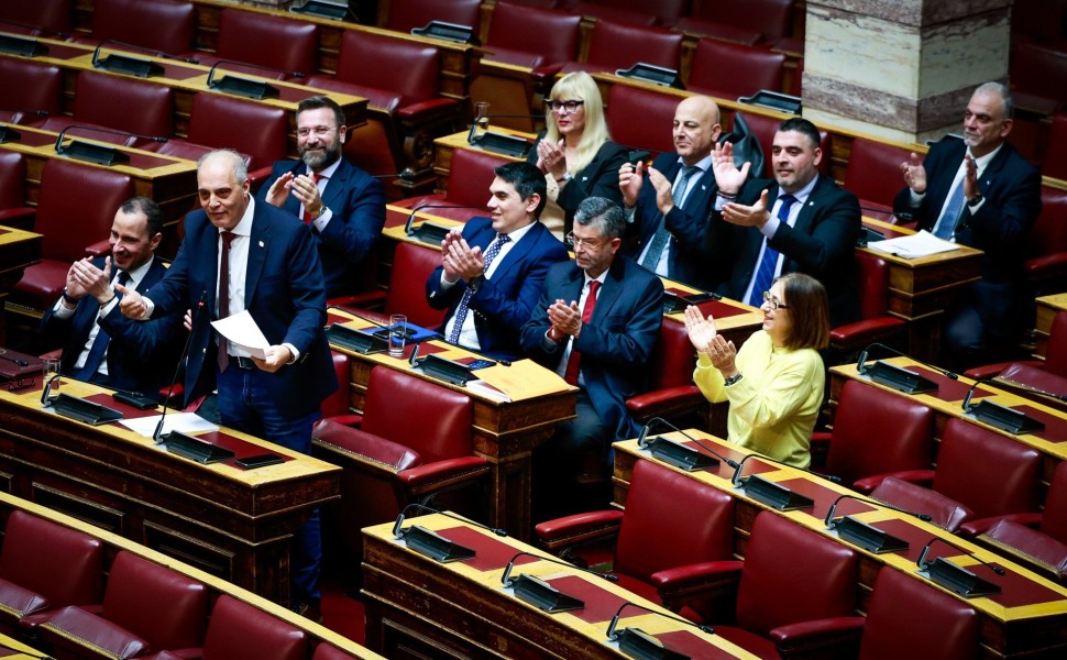 Οι βουλευτές της Ελληνικής Λύσης / Eurokinissi Οι βουλευτές της Ελληνικής Λύσης / Eurokinissi