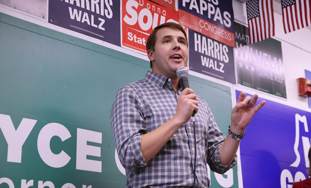 Ο ομογενής βουλευτής Κρις Πάππας (Photo by Suzanne Kreiter/The Boston Globe via Getty Images)