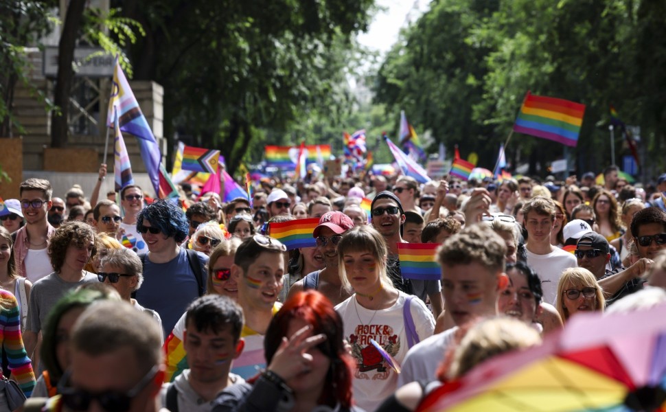 Gay Pride στη Βουδαπέστη / ΑΠΕ ΕΡΑ Gay Pride στη Βουδαπέστη / ΑΠΕ ΕΡΑ