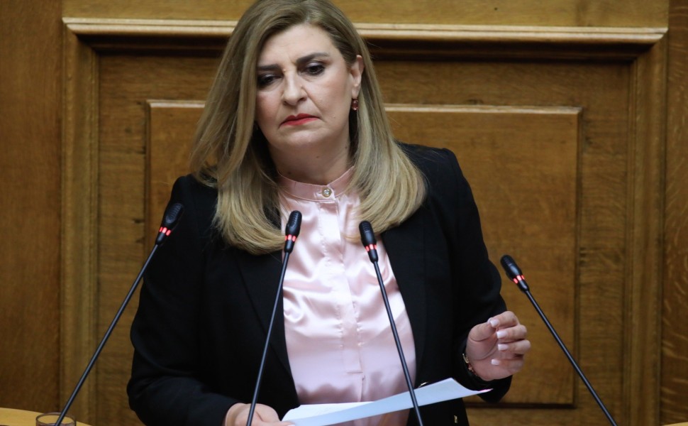 Η Ευαγγελία Λιακούλη / Φωτ.: Eurokinissi Η Ευαγγελία Λιακούλη / Φωτ.: Eurokinissi
