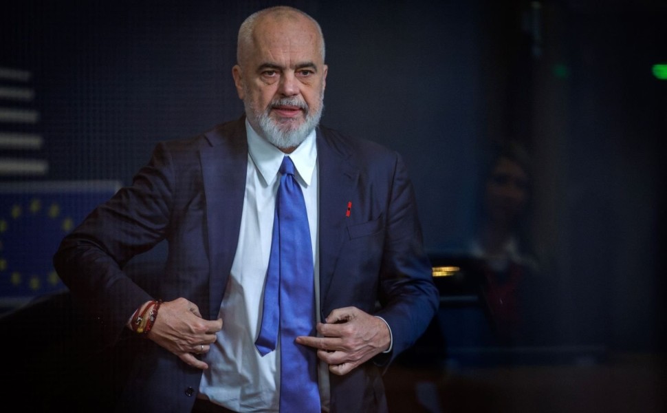 Ο πρωθυπουργός της Αλβανίας, Έντι Ράμα/Φωτ. αρχείου: ΑΠΕ-ΜΠΕ