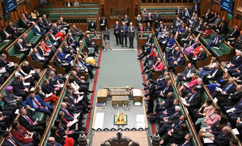 Στιγμιότυπο από συνεδρίαση του βρετανικού κοινοβουλίου/Φωτ. αρχείου ΑΠΕ-ΜΠΕ