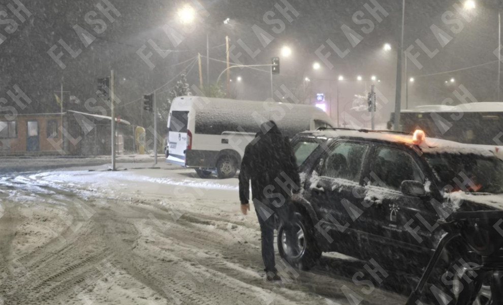 Χιόνια στον Χορτιάτη Θεσσαλονίκης