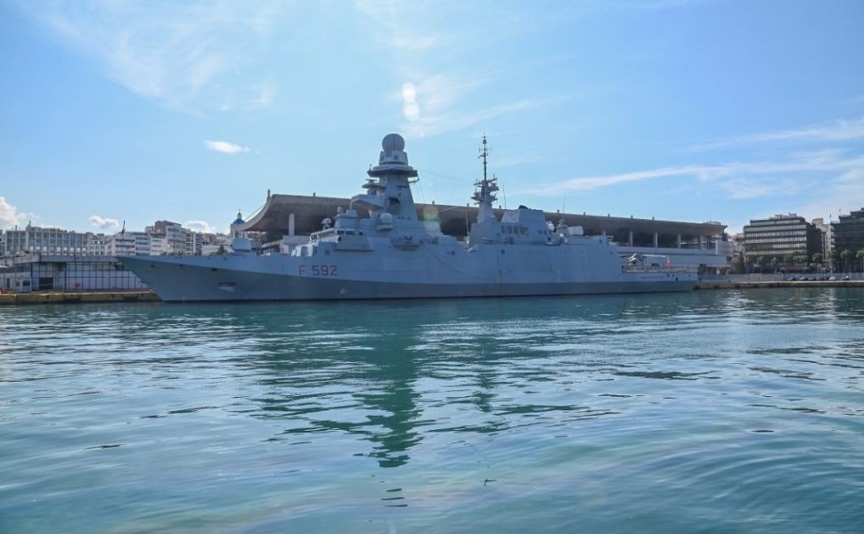 Φρεγάτα τύπου FREMM του Ιταλικού Ναυτικού, Credits: Υπουργείο Εθνικής Άμυνας