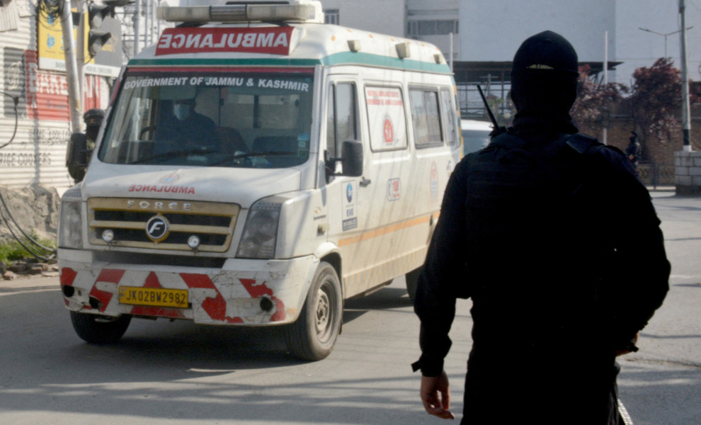 Ασθενοφόρο στην Ινδία / Reuters