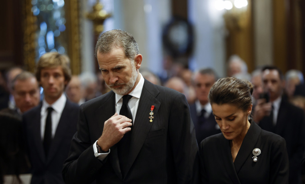 Ο βασιλιάς και η βασίλισσα της Ισπανίας Φελίπε και Λετίθια / Φωτογραφία αρχείου ΑΠΕ - ΕΡΑ