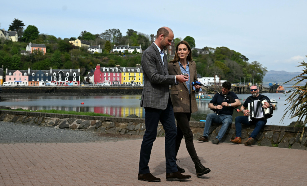 Το πριγκιπικό ζευγάρι της Ουαλίας, Ουίλιαμ και Κέιτ σε επίσημη επίσκεψη στη Σκωτία / Reuters