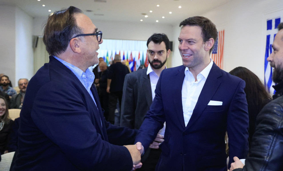 Φωτ. Αρχείου από το συνέδριο του κόμματος «Κόσμος» στις αρχές Απριλίου / Eurokinissi