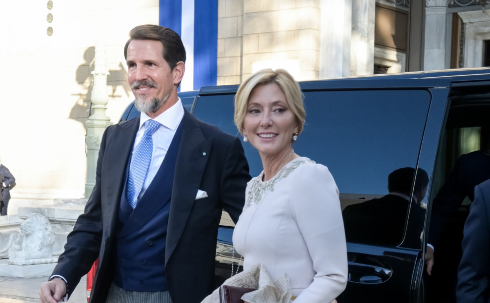 Ο Παύλος Ντε Γκρες και η Μαρί Σαντάλ / Eurokinissi