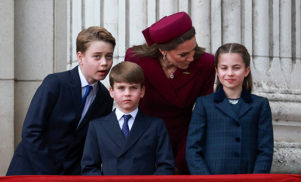 , Princess of Wales, Prince George, Prince Louis and Princess Charlotte - Reuters
