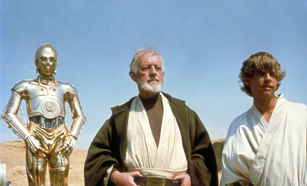 Σκηνή από την ταινία του 1977 «Star Wars: Episode IV - A New Hope» (Photo by Sunset Boulevard/Corbis via Getty Images)