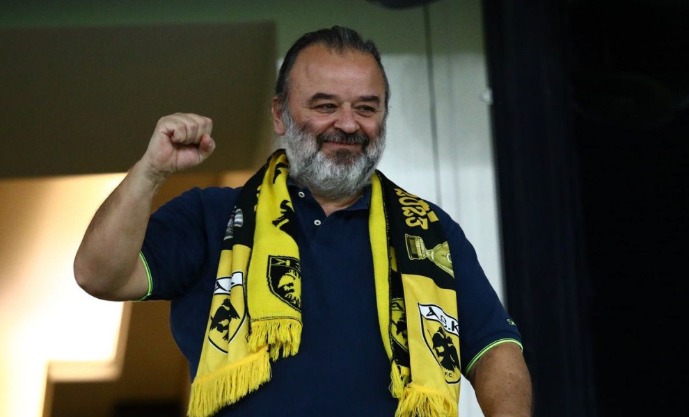 Ο μεγαλομέτοχος της ΠΑΕ ΑΕΚ και ιδιοκτήτης της SeaJets, Μάριος Ηλιόπουλος. Πηγή: Eurokinissi
