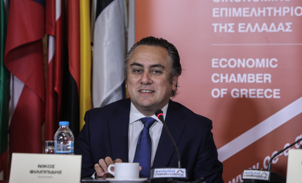 Ο Νίκος Φιλιππίδης / Φωτ.: Eurokinissi