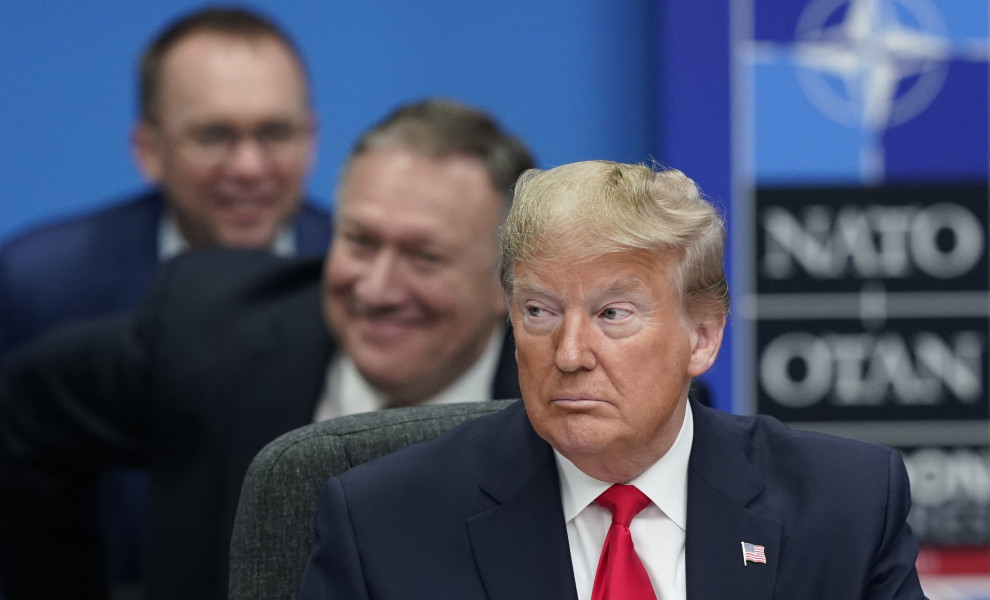 Ο πρόεδρος των ΗΠΑ σε παλαιότερη σύνοδο κορυφής του ΝΑΤΟ / Φωτογραφία αρχείου ΑΠΕ - EPA