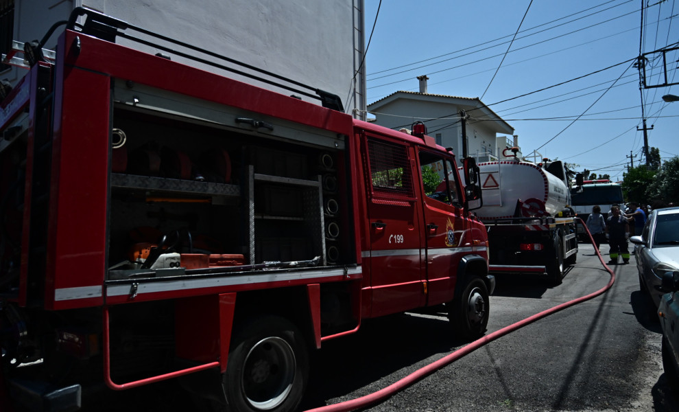 Όχημα της Πυροσβεστικής / Φωτ.: Eurokinissi