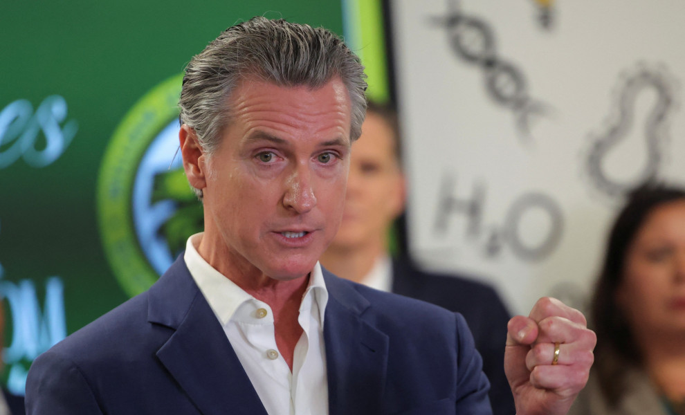ο κυβερνήτης της Καλιφόρνια, Γκάβιν Νιούσομ/Reuters