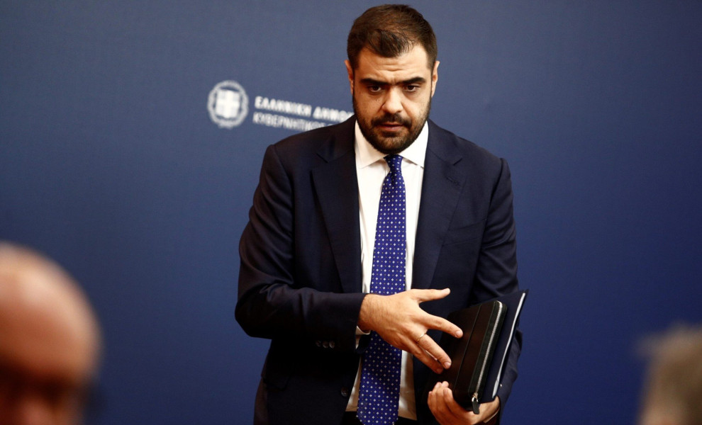 Ενημέρωση των πολιτικών συντακτών και ανταποκριτών ξένου Τύπου από τον Κυβερνητικό Εκπρόσωπο Παύλο Μαρινάκη, Δευτέρα 3 Ιουλίου 2023.
(ΣΩΤΗΡΗΣ ΔΗΜΗΤΡΟΠΟΥΛΟΣ/EUROKINISSI)