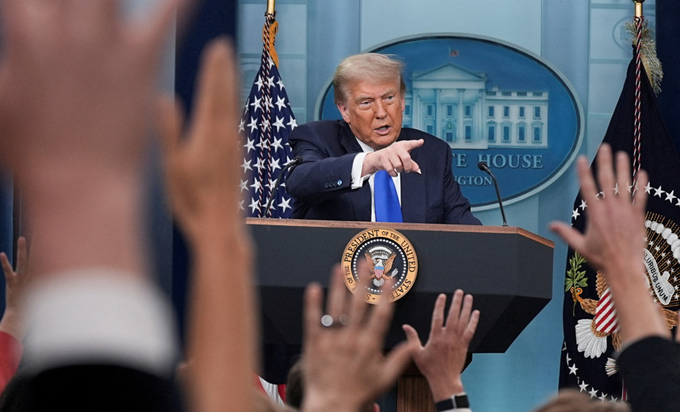 Ο πρόεδρος των ΗΠΑ, Ντόναλντ Τραμπ / Reuters