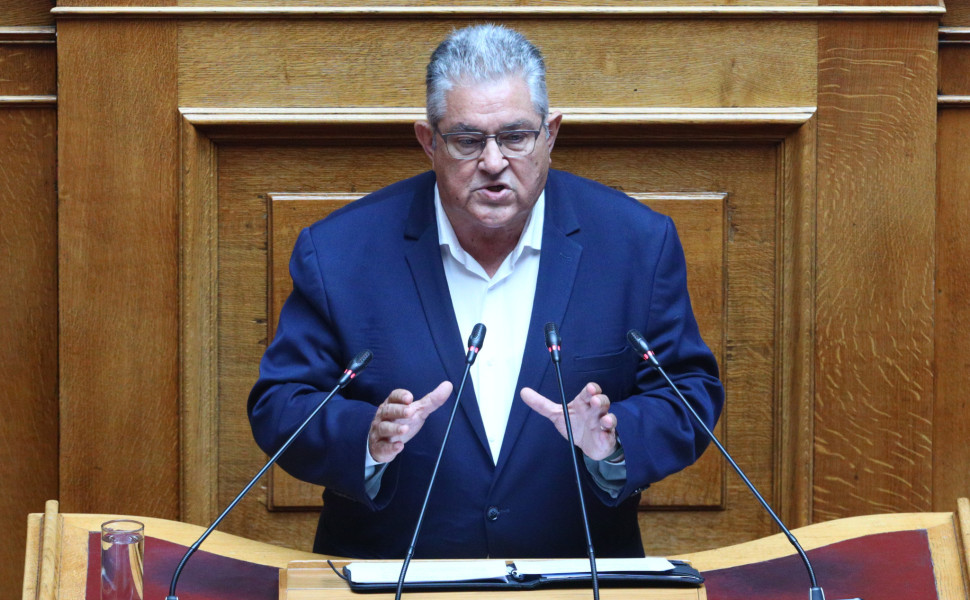 Ο Δημήτρης Κουτσούμπας / Φωτ.: Eurokinissi