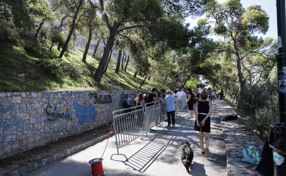 Ο λόφος του Λυκαβηττού/Φωτ. αρχείου EUROKINISSI