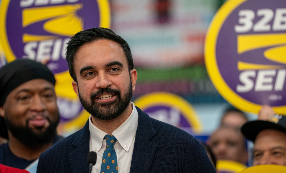 Ζοχράν Μαμντάνι, ο υποψήφιος δήμαρχος Νέας Υόρκης με το Δημοκρατικό Κόμμα / Reuters