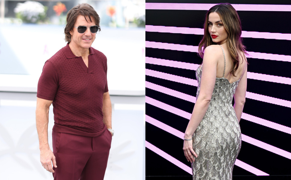 Tom Cruise photo by Daniele Venturelli/WireImage, Ana De Armas - photo by Kate Green/Getty Images