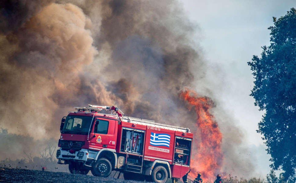 Φωτό αρχείου: ΠΥΡΚΑΓΙΑ ΣΤΗΝ ΗΛΕΙΑ ΣΤΗ ΠΕΡΙΟΧΗ ΜΕΛΙΣΣΑ ΛΕΧΑΙΝΩΝ (ΓΙΑΝΝΗΣ ΣΠΥΡΟΥΝΗΣ/ILIALIVE.GR/EUROKINISSI)