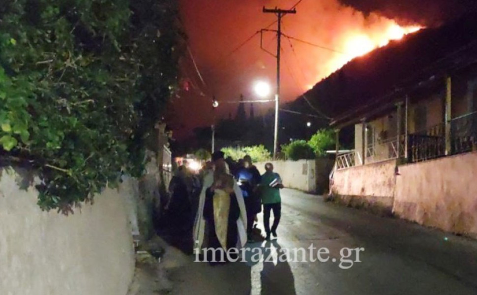 Λιτανεία στη Λιθακιά Ζακύνθου/Imerazante.gr