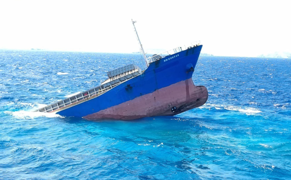Το φορτηγό «»ΜΝ KOSTAS» (Λιμενικό Σώμα)