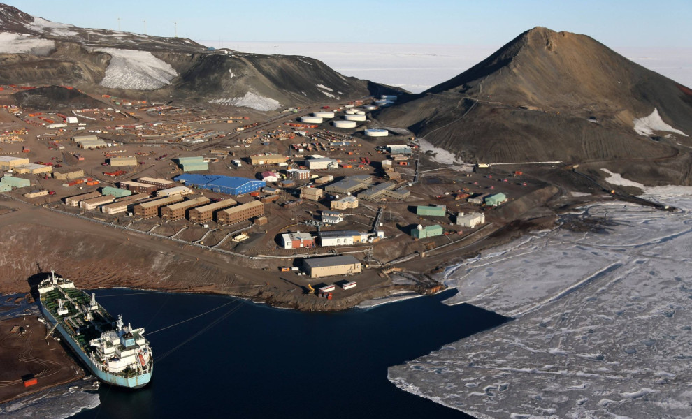 Η αμερικανική βάση που υπάρχει στις Ξηρές Κοιλάδες McMurdo της Ανταρκτικής / Φωτ.: IMAGO