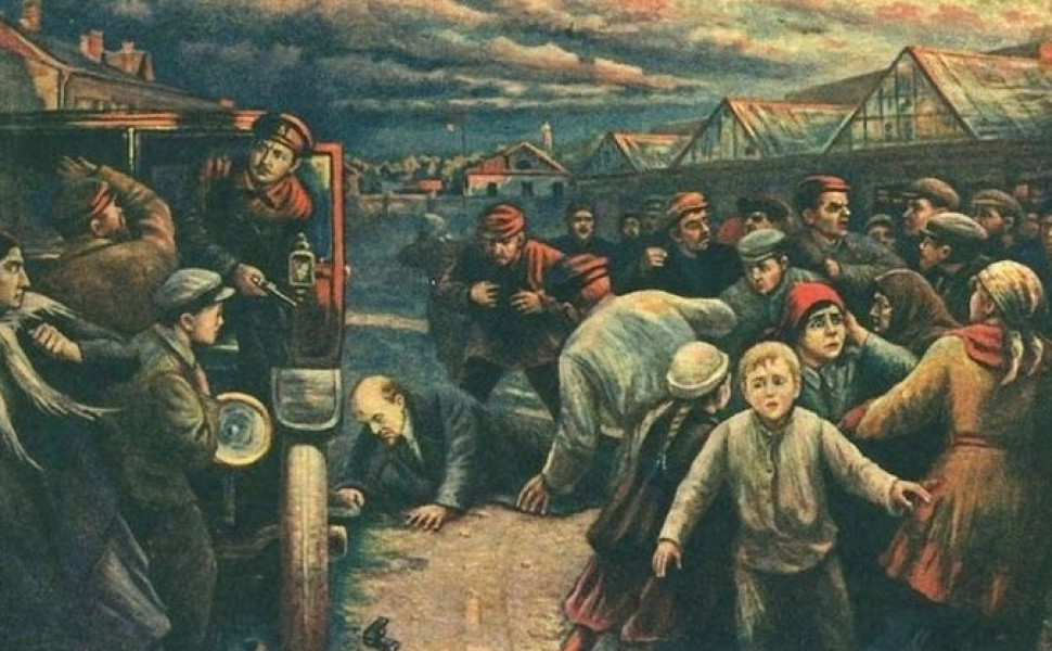 Απόδοση της απόπειρας δολοφονίας του Λένιν / Φωτ.: Wikipedia