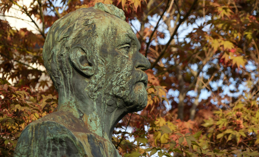 Προτομή του Σουηδού εφευρέτη Άλφρεντ Νομπέλ / Reuters