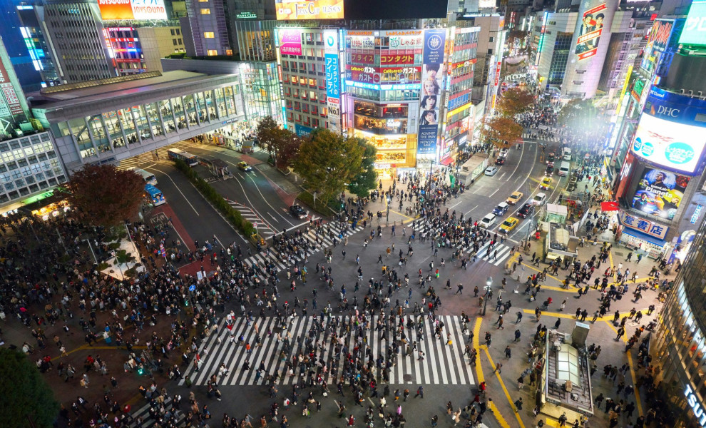 Το Shibuya Crossing στο Τόκιο / Φωτ.: Unsplash