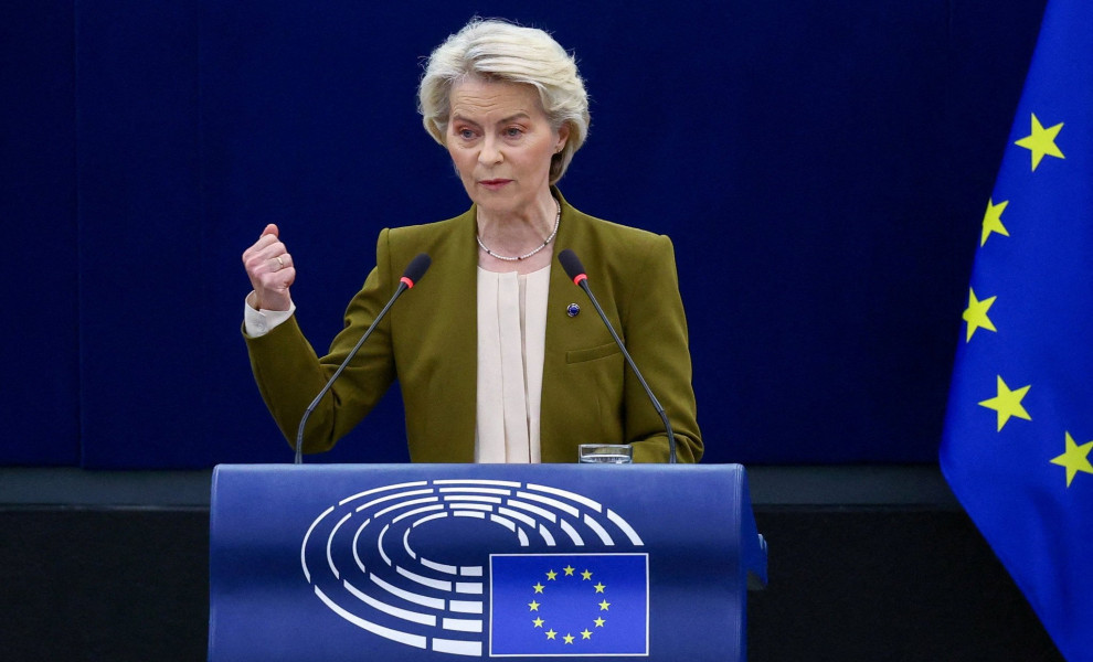 Η πρόεδρος της Ευρωπαϊκής Κομισιόν, Ούρσουλα φον ντερ Λάιεν / Reuters