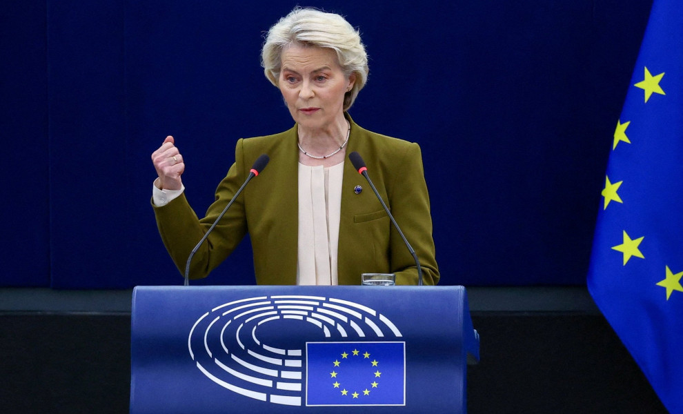 Η πρόεδρος της Ευρωπαϊκής Κομισιόν, Ούρσουλα φον ντερ Λάιεν / Reuters