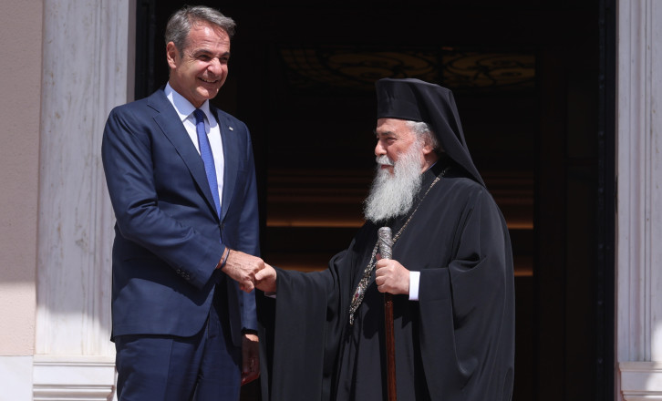 Ο Τραμπ εξετάζει επίσκεψη στην Ελλάδα - Τι μετέφερε ο Πατριάρχης Ιεροσολύμων στον Μητσοτάκη