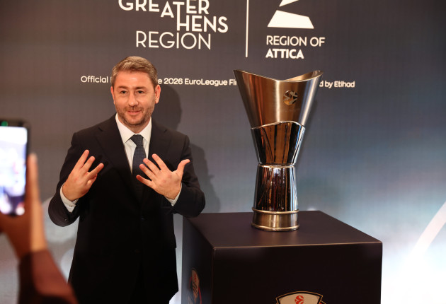Final Four στην Αθήνα: Στο γκαλά της Euroleague ο Νίκος Ανδρουλάκης