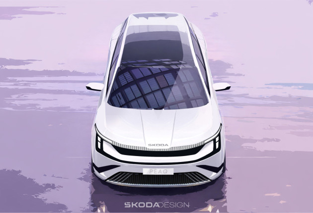 Η Skoda παρουσιάζει τα σκίτσα του νέου, ηλεκτρικού επταθέσιου Peaq